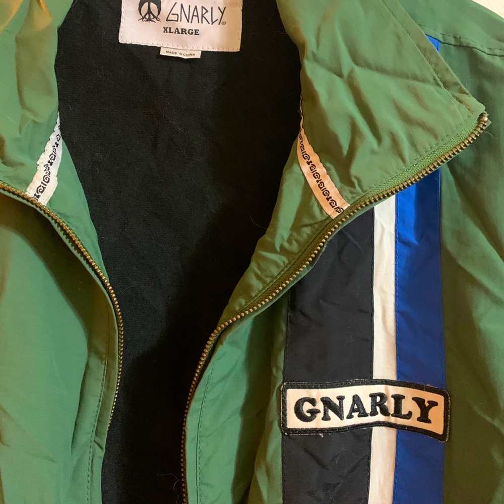 Gnarly brand coach jacket